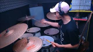 CARAVAN  Whiplash version   Drum cover by Christian Giglio [upl. by Ahtoelc]