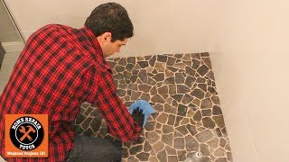 How to Seal Stone Tile and Grout in 10 Minutes Quick Tips [upl. by Siaht]