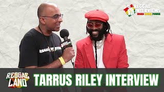 Tarrus Riley Interview Reggae Land Festival 24 Dean Fraser Don Corleon and Peetah Morgan tribute [upl. by Medina]