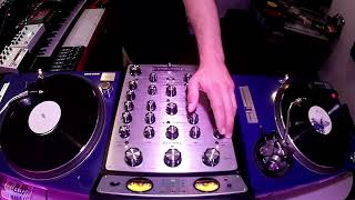 Omnitronic TRM222 Rotary Mixer DubTech VinylSet Korg KaossPad KP3 Hologram Effects 1210 MK2 [upl. by Rudolph]