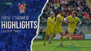 Match Highlights  Tranmere Rovers v Leyton Orient [upl. by Yorgo]