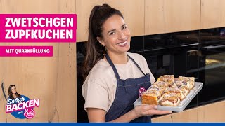 Zupfkuchen  Mit saftigen Zwetschgen [upl. by Nnaarat]