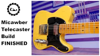 Finished at last Micawber telecaster part 16 [upl. by Hannaoj]