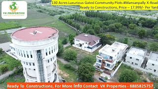 Hmda Luxurious house Come Plots in Mansanpally Sree VenSais Health Village Just 15min Shamshabad [upl. by Ilohcin508]