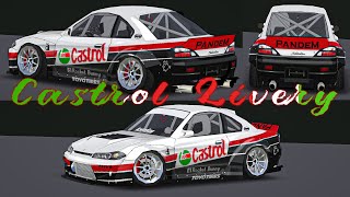 Silvia S15 Castrol Livery  Fr Legends [upl. by Mychal952]