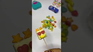 Raj Malai Baite With Fruit Candy Popsicle shotrs youtubeshort shortsvideoviral [upl. by Serafina]