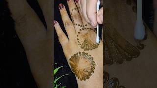 trendingvideo henna satisfy artist hennadesign viralvideo shorts henna wedding [upl. by Nonnair929]