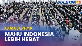 PEMILU 2024  Hampir 100000 Warga Indonesia Tunai Tanggungjawab Di Kuala Lumpur [upl. by Nolra873]