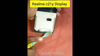 Realme c21y Display 💥 all mobile repair solution osmanmobile repair mobilephone [upl. by Barfuss]