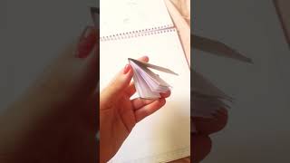 como fazer um mini caderninho de anotações 2 youtubeshorts viral craft paperdiy mini livro [upl. by Mayram]