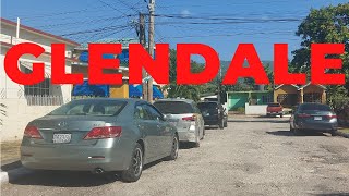 DRIVING THROUGH GLENDALE COMMUNITY via MOLYNES ROAD  HUGHENDEN  THREE OAKS GARDENS  KINGSTON  JA [upl. by Biamonte]