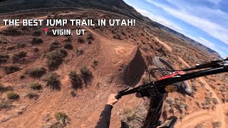 The Most Popular Jump Trail In Utah  Downhill Mtb [upl. by Matthaus754]