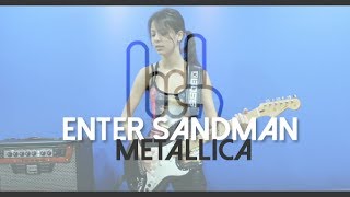 Enter Sandman  Metallica Cover JulianaVieiraGT [upl. by Sidra663]