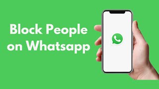 How to Block People on Whatsapp 2021  Block Someone on Whatsapp [upl. by Afinom]