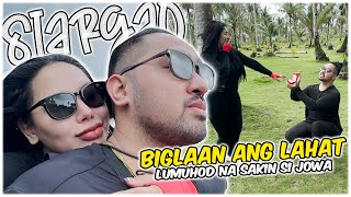 VLOG 319 LUMUHOD NA SI JOWA  SIARGAO DAY 1 [upl. by Cronin]