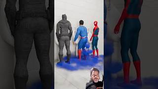 Batman vs Superman vs Spiderman  Toilet Challenge 6  Marvel Animation [upl. by Nnylesor858]