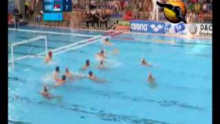 Croatia 7 Serbia 13 Final FINA World Cup Oradea 1810 water polo [upl. by Atiner]