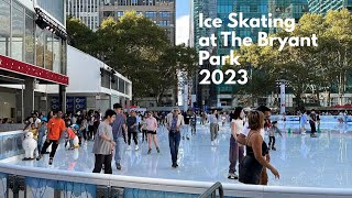 Winter Village at Bryant Park Ice Skating at The Rink [upl. by Hirai]