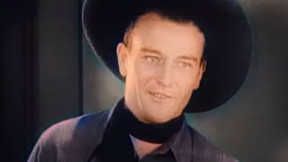 John Wayne  The Lucky Texan 1934 Western Movie  Colorized  Subtitles [upl. by Pollux]