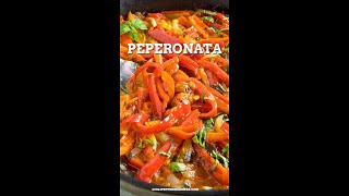 Rustic Peperonata Recipe shorts [upl. by Loree]