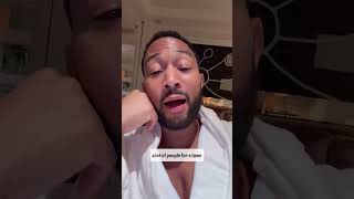 Nobodys Eating Cats and Dogs John Legend Urges Hometown to Embrace Haitian Immigrants [upl. by Llereg]