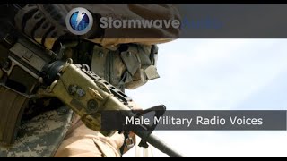 Military Radio Voice Pack 1 RoyaltyFree Sound Effects [upl. by Matrona]