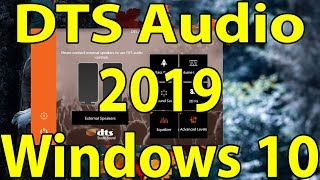 🔊DTS Audio 2019 for Any Windows 10 PC  DTS Sound Official App For Free Windows 10 [upl. by Atla]