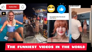 The funniest videos in the world🤣🤣part10 fun funny comedy funnyvideo mreqsan [upl. by Higinbotham358]