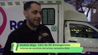 Infocoop  Andrés Biga Análisis semestral y métricas de los servicios de Re Emergencias [upl. by Irneh398]