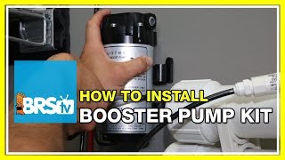 How to install the RODI Booster Pump Kit  BRStv HowTo [upl. by Danice]