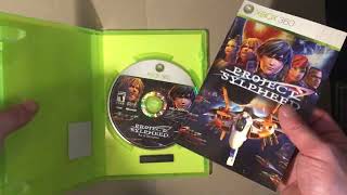 Project Sylpheed French NTSC version sealed unboxing Xbox 360 [upl. by Quintina]