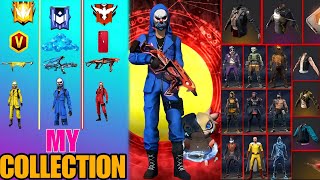 My Secret ID Collection Reveal 😱 Free Fire Best Collection  Garena Free Fire [upl. by Brieta104]