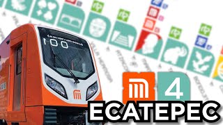 Así será la AMPLIACIÓN de la Línea 4 del METRO CDMX A ECATEPEC [upl. by Losyram]