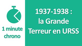 Histoire Terminale 19371938  la Grande Terreur en URSS [upl. by Lawler137]