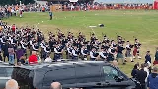 The Massed Bands at the Nairn Show [upl. by Uolyram]