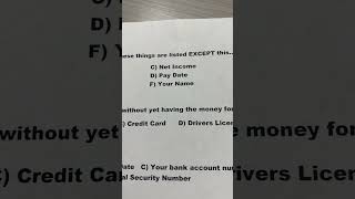 5th Grade Financial Literacy test [upl. by Vincent]