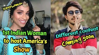 First Indian woman to host Americas late night show  Samrat bhai new video with new content [upl. by Emelun]