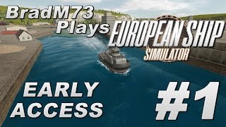 European Ship Simulator  Early Access Alpha  Episode 1 [upl. by Golanka]