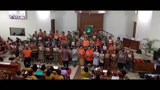 Angklung Pelkat PKLU GPIB Gideon dan GPIB Pelita Hidup Depok [upl. by Child957]