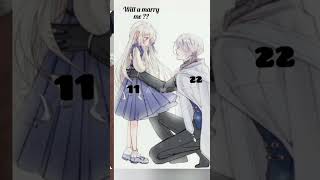 Age is just a number11 years age difference❤shorts edit trending viralvideo foryou anime [upl. by Osbert608]