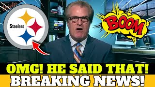 💥💬HE SAID WHAT NOBODY WAS EXPECTING HE SURPRISED EVERYONE PITTSBURGH STEELERS NEWS [upl. by Dranyar]