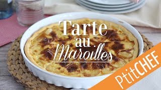 Recette de tarte au maroilles simple et rapide  Ptitchefcom [upl. by Zoara]