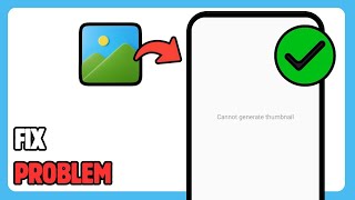 How To Fix Cannot Generate Thumbnail [upl. by Dafna]