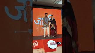 Yash Gera and Titiksha photo session with media  Jagriti ek nayi subah  Zee tv [upl. by Sarajane]