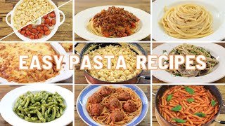 10 Easy Pasta Recipes [upl. by Pricilla38]