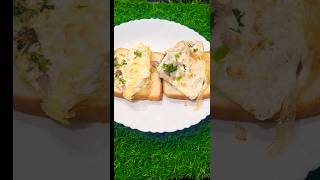 Healthy Breakfast recipe Bread Omelette recipe shorts subcribe [upl. by Kcirtapnaes]