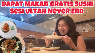 Dapat Makan Sushi Gratis‼️ [upl. by Cilurzo3]