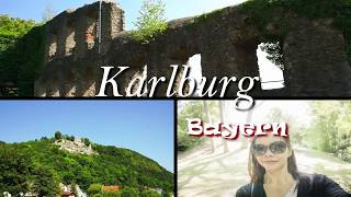 Burgruine Karlburg Castle ruin Karlburg [upl. by Irakuy]