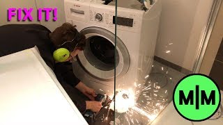 Fix for Bosch and Siemens Washing Machine Error E18 pump not draining [upl. by Nickles482]