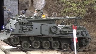 FERNGESTEUERTER PIONIER PANZER FASZINATION MODELLBAU FRIEDRICHSHAFEN 2018 [upl. by Colb]